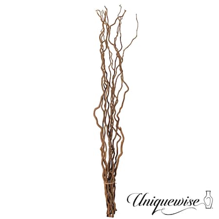 Uniquewise 60-in. Natural Dry Branches Authentic mulberry Sticks for Home Decoration and Wedding Craft QI004415.M.BN.60